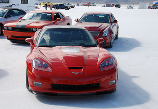 Illustration for article titled Top Gear Reviews Dodge Challenger, Corvette ZR1, Cadillac CTS-V...And They Like Them!